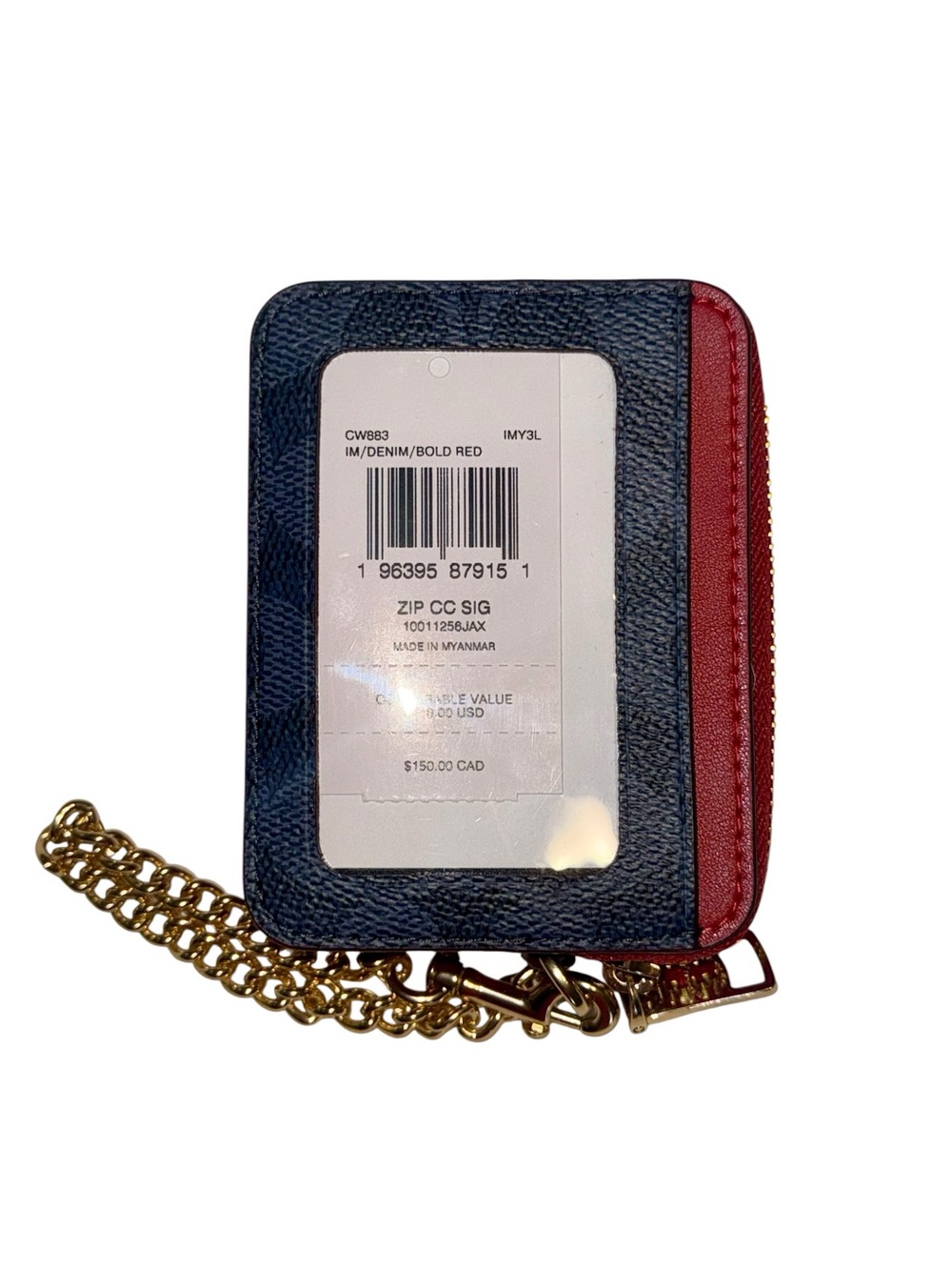 Coach Zip Card Holder - Picture 4 of 5